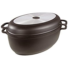 Turkey roasting pan with lid