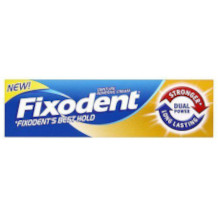 Fixodent denture glue