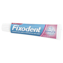 Fixodent denture glue