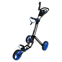 Qwik-Fold golf push cart