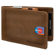 Wolfstrøm minimalist wallet