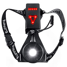 Zenoplige running headlamp