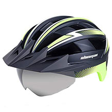 Shinmax bike helmet with visor