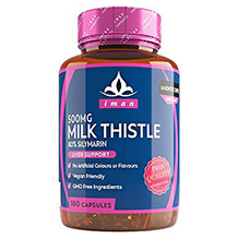 iman products milk thistle supplement