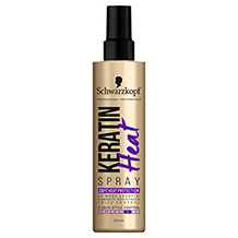 Schwarzkopf heat protection hair spray