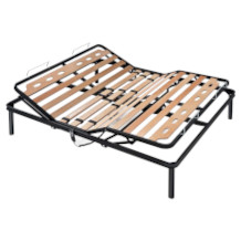 electric adjustable slatted bed base